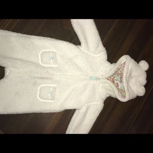 Fluffy one piece carters 3-6 months